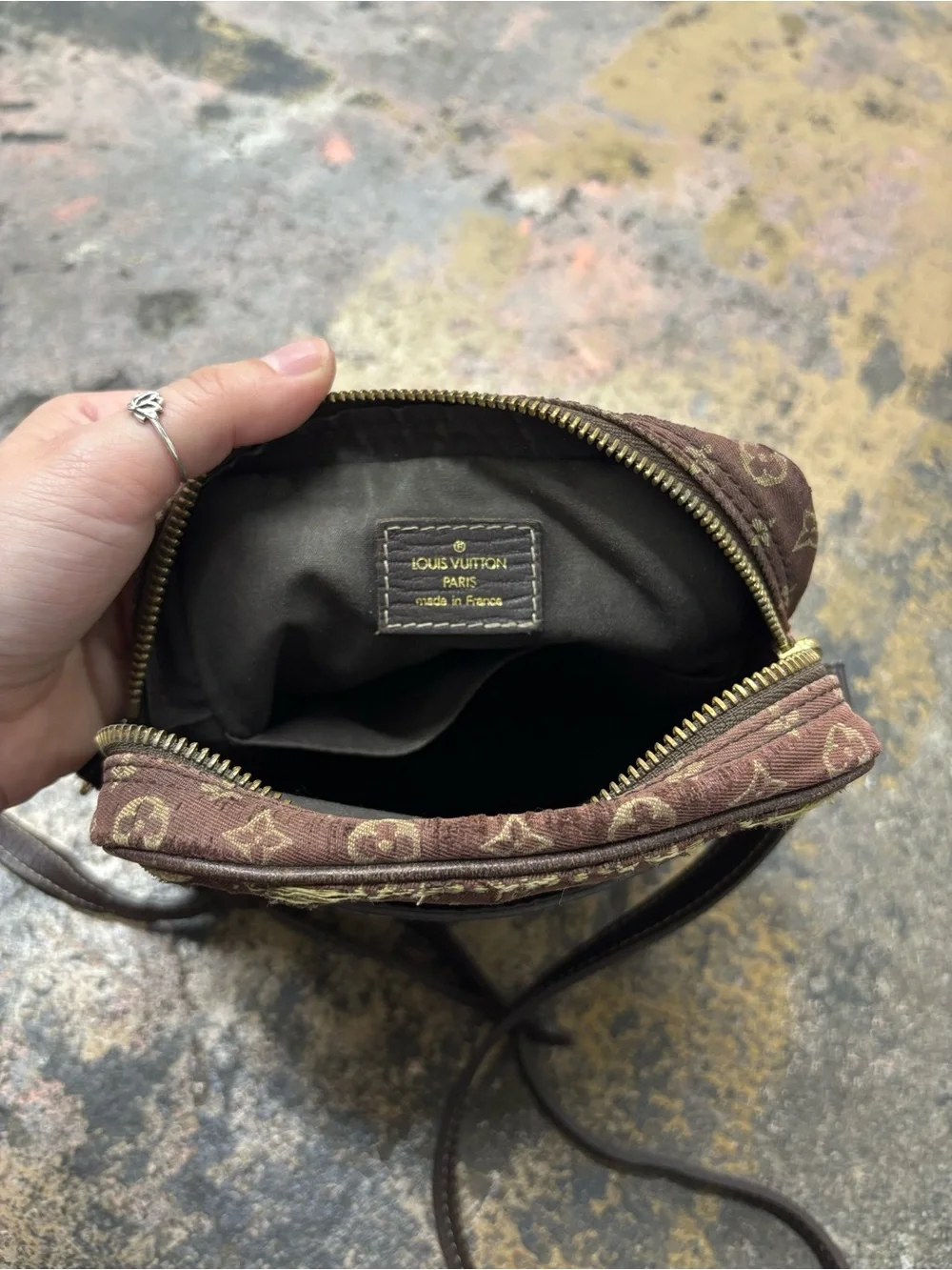 Vintage Louis Vuitton Monogram Mini Lin Crossbody Bag